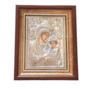 Εικόνα ασημένια 925⁰ Παναγία WYE925034 (49x61cm)