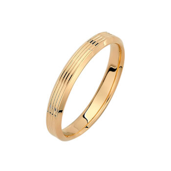 Βέρα από χρυσό 14Κ V955-3