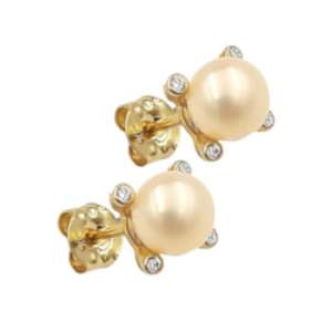 Σκουλαρίκια με μαργαριτάρι από χρυσό 14Κ YSPS5100A