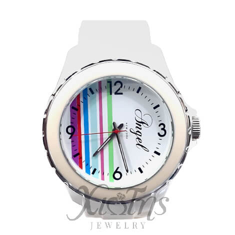 Angel New York White Rubber Strap AP.0478.W1