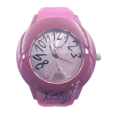 Angel New York Purple Rubber Strap AP.1410.P
