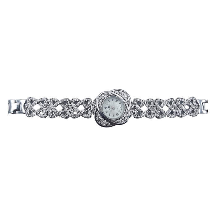 Ασημένιο ρολόι Silver Union Αντικέ SU01 - Image 2