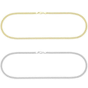 Καδένες Grumetta Diamantata 100 ασημένιες 925⁰ AS9020SU1