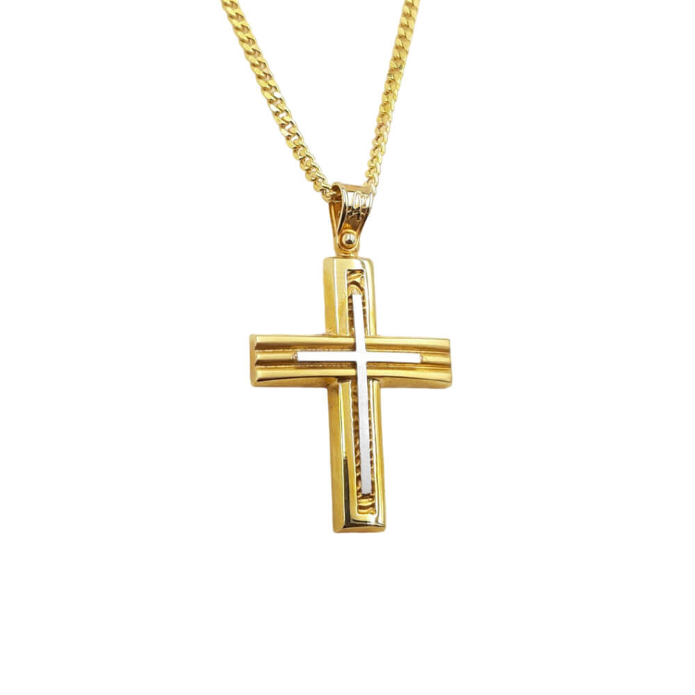 Σταυρός από χρυσό 14Κ YWST5109B