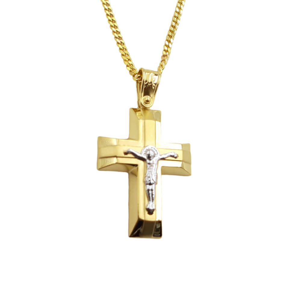 Σταυρός από χρυσό 14Κ YWST5114B