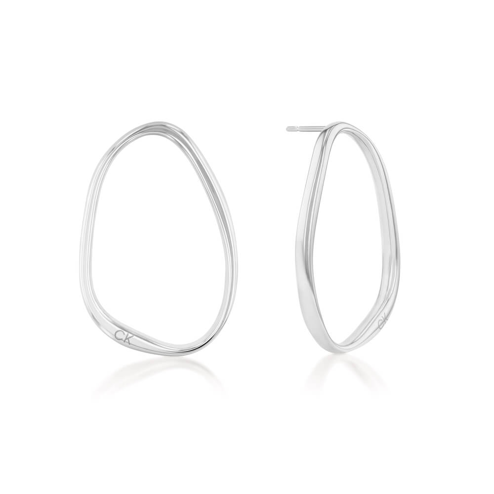 Σκουλαρίκια κρίκοι Calvin Klein 35000450