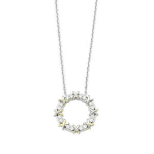 Κολιέ "Στεφάνι" ασημένιο 925⁰ KS9019S