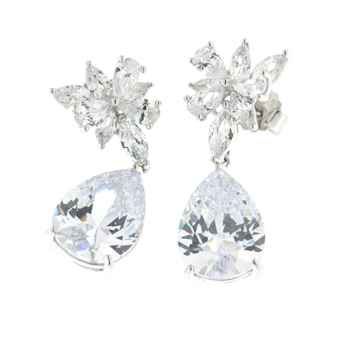 Σκουλαρίκια ασημένια 925⁰ SS9563I