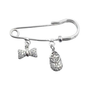 Παιδική παραμάνα ασημένια 925 PM9060