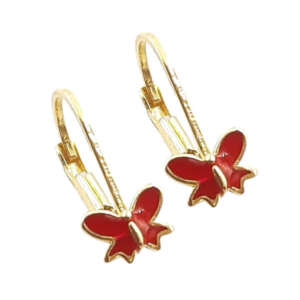 Σκουλαρίκια "πεταλούδες" σε χρυσό 14Κ YSPS5071A