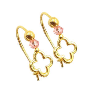 Σκουλαρίκια παιδικά κρεμαστά χρυσό 14Κ YSPS5203