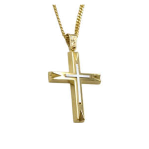Σταυρός από χρυσό 14Κ YWST5160B