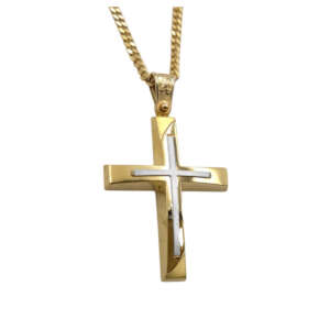 Σταυρός από χρυσό 14Κ YWST5164B