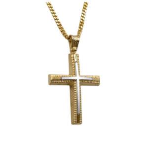 Σταυρός από χρυσό 14Κ YWST5165B