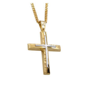 Σταυρός από χρυσό 14Κ YWST5166B