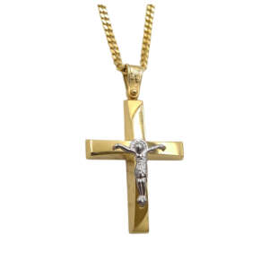 Σταυρός από χρυσό 14Κ YWST5263B