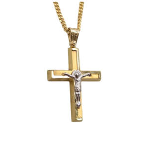Σταυρός από χρυσό 14Κ YWST5265B