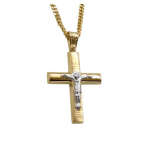 Σταυρός από χρυσό 14Κ YWST5266B