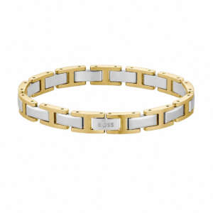Βραχιόλι Hugo Boss "δίχρωμο" 1580793